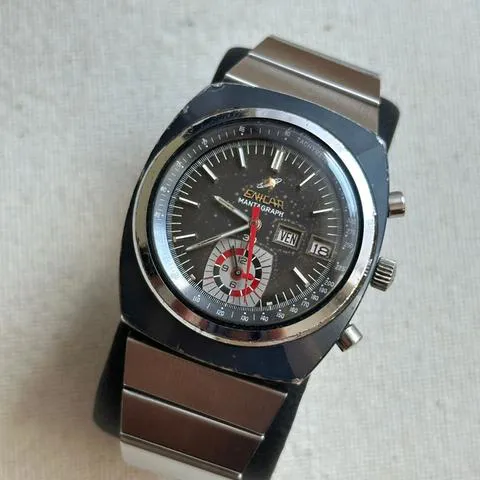 Enicar 38mm Stainless steel Silver 2