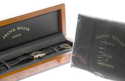 Franck Muller 1750 S6 25mm Yellow gold Black 1