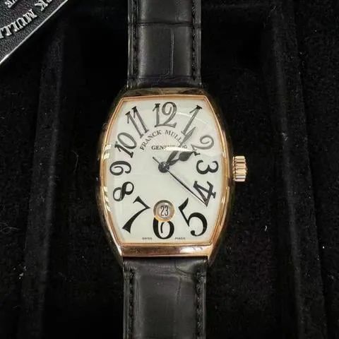 Franck Muller Cintree Curvex 7851 SC DT 36mm Rose gold Silver