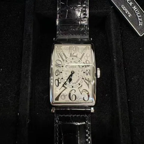 Franck Muller Long Island 1200 SC REL HO 32mm Stainless steel Silver