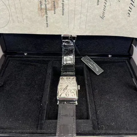 Franck Muller Long Island 1200 SC REL HO 32mm Stainless steel Silver 5