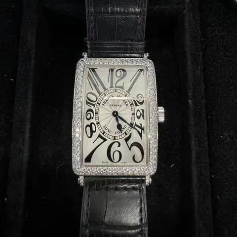 Franck Muller Long Island 1002 QZ D 30mm Stainless steel Silver