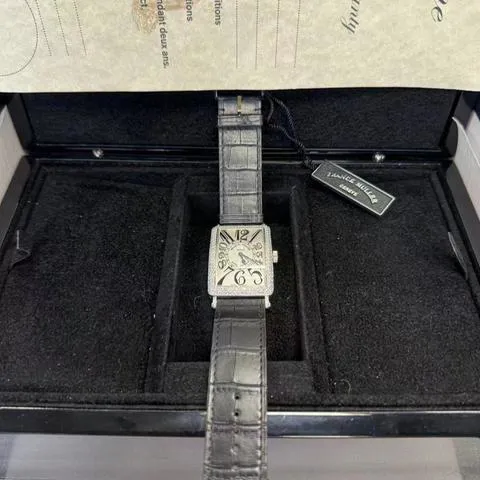 Franck Muller Long Island 1002 QZ D 30mm Stainless steel Silver 5