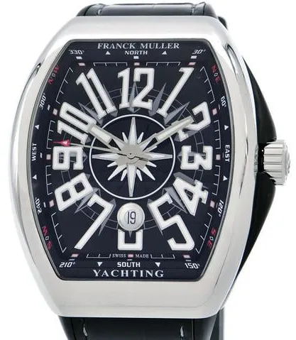 Franck Muller Vanguard V 45 SC DT 44mm Stainless steel Black