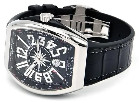 Franck Muller Vanguard V 45 SC DT 44mm Stainless steel Black 3