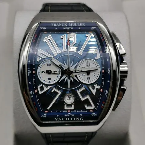 Franck Muller Vanguard V 45 CC DT  AC BL 44mm Stainless steel Blue