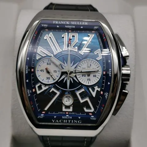 Franck Muller Vanguard V 45 CC DT  AC BL 44mm Stainless steel Blue 2