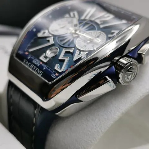 Franck Muller Vanguard V 45 CC DT  AC BL 44mm Stainless steel Blue 5