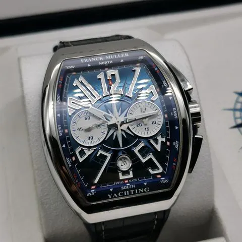 Franck Muller Vanguard V 45 CC DT  AC BL 44mm Stainless steel Blue 15