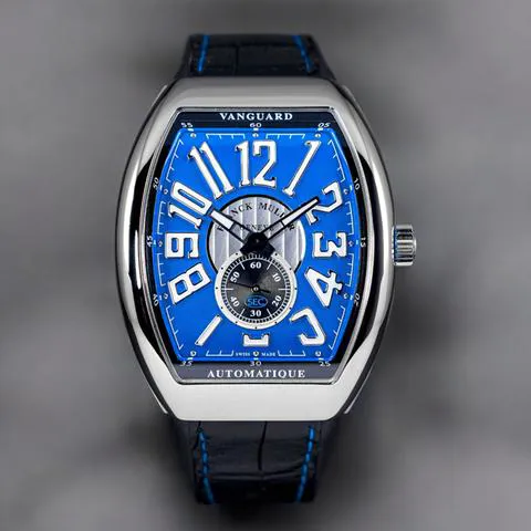 Franck Muller Vanguard V41 S S6 AT FO VIN AC BL 41mm Blue