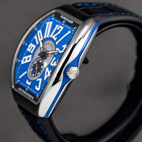 Franck Muller Vanguard V41 S S6 AT FO VIN AC BL 41mm Blue 1