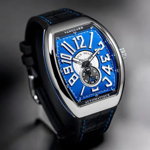 Franck Muller Vanguard V41 S S6 AT FO VIN AC BL 41mm Blue 3