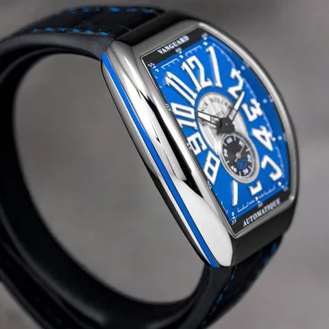 Franck Muller Vanguard V41 S S6 AT FO VIN AC BL 41mm Blue 4