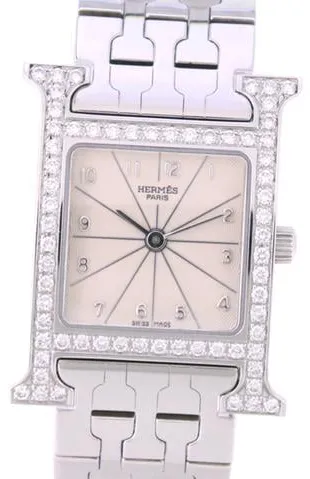 Hermès Heure H HH1.230 HH1.230 1.6mm Stainless steel Silver