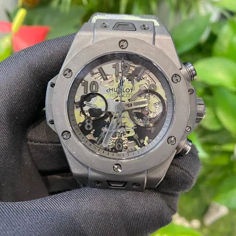 Hublot Big Bang Unico 411.CI.0114.RX.YOY20 45mm Black ceramic Skeletonized