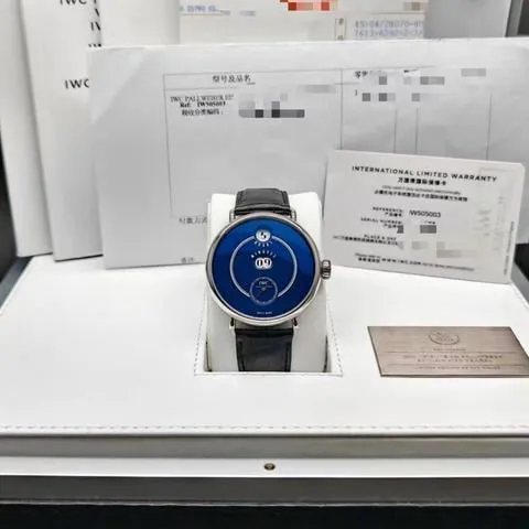 IWC Pallweber IW505003 45mm Stainless steel Blue