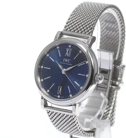 IWC Portofino IW357404 34mm Stainless steel Blue 2