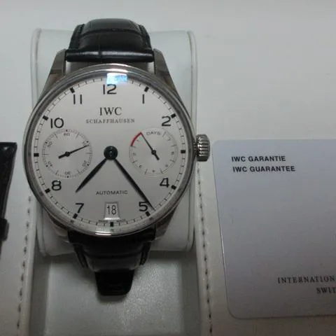 IWC Portugieser IW500107 42mm Stainless steel Silver