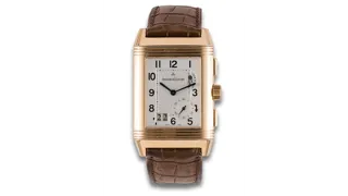 Jaeger-LeCoultre Reverso 240.2.18 18k yellow gold Black and Silver