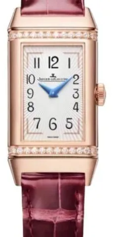 Jaeger-LeCoultre Reverso Duetto Q3342520 40mm Rose gold Silver