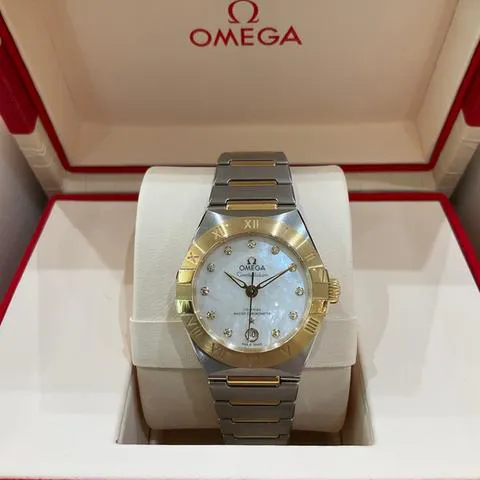 Omega Constellation 131.20.29.20.55.002 29mm Yellow gold and Stainless steel White 1