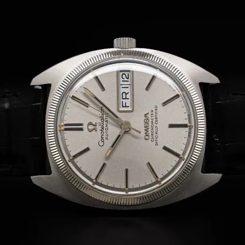 Omega Constellation Day-Date 168.029 34mm Silver 1