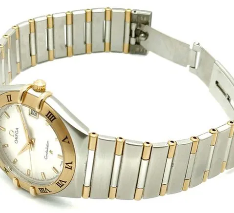 Omega Constellation Quartz 1312.30 33.5mm YG White 2