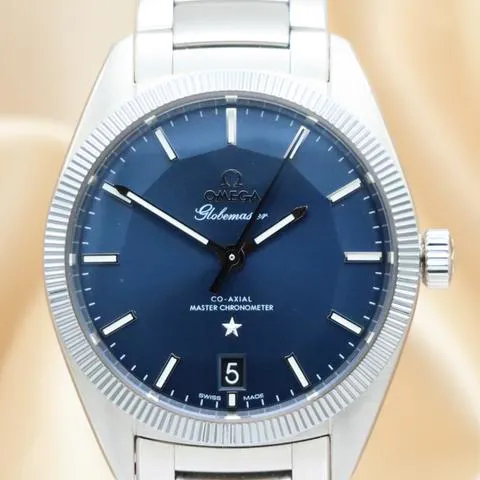 Omega Globemaster 130.30.39.21.03.001 39mm Stainless steel Blue