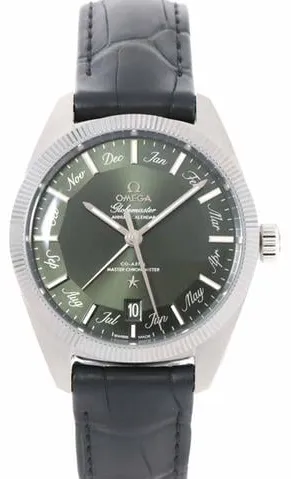 Omega Globemaster 130.33.41.22.10.001 41mm Stainless steel Green