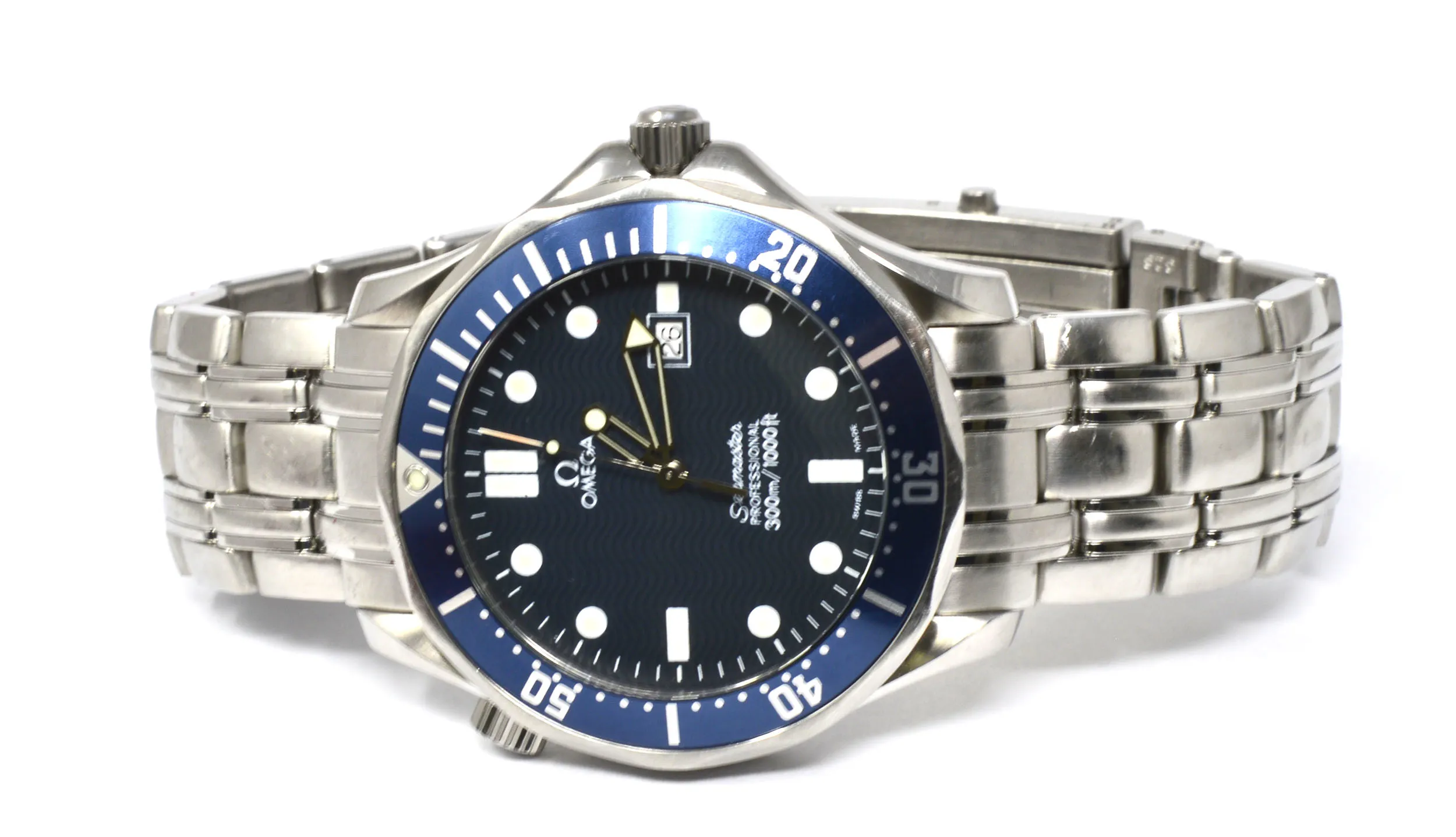 Omega Seamaster Diver 300M 25418000 41mm Stainless steel Blue