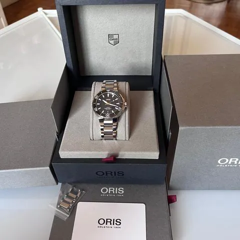 Oris Aquis 01 733 7732 4135-07 8 21 05PEB 395mm Stainless steel Blue 4