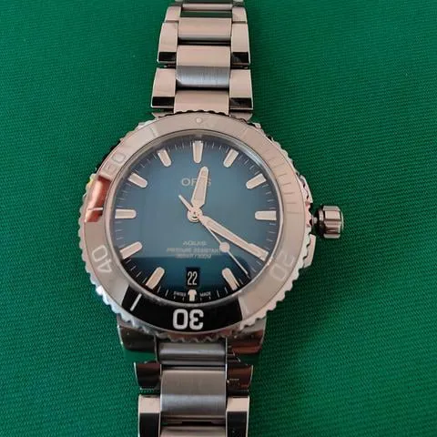 Oris Aquis 01 733 7732 4155-07 8 21 05PEB 39.5mm Stainless steel Blue 8