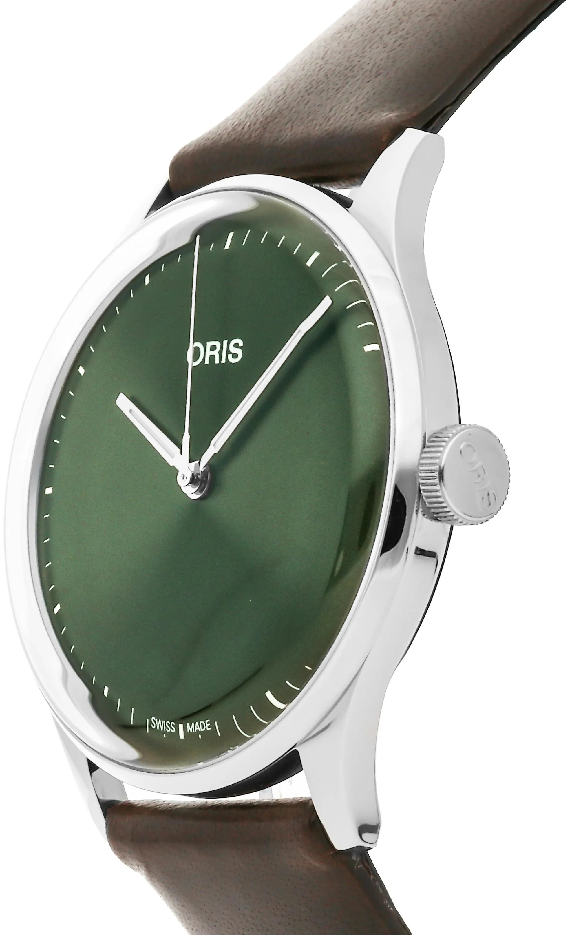 Oris Artelier 01 733 7762 4057-07 5 20 70FC 38mm Stainless steel Green 1