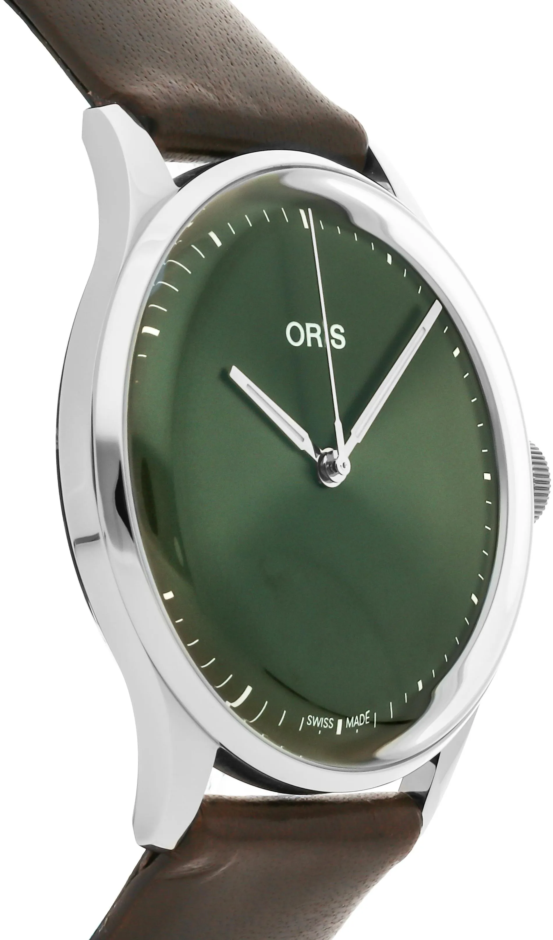 Oris Artelier 01 733 7762 4057-07 5 20 70FC 38mm Stainless steel Green 2