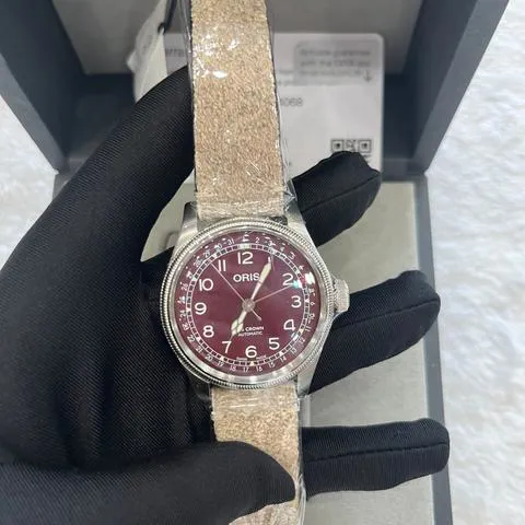 Oris Big Crown 01 754 7741 4068-07 5 20 50 40mm Stainless steel Red