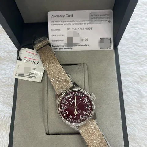 Oris Big Crown 01 754 7741 4068-07 5 20 50 40mm Stainless steel Red 6