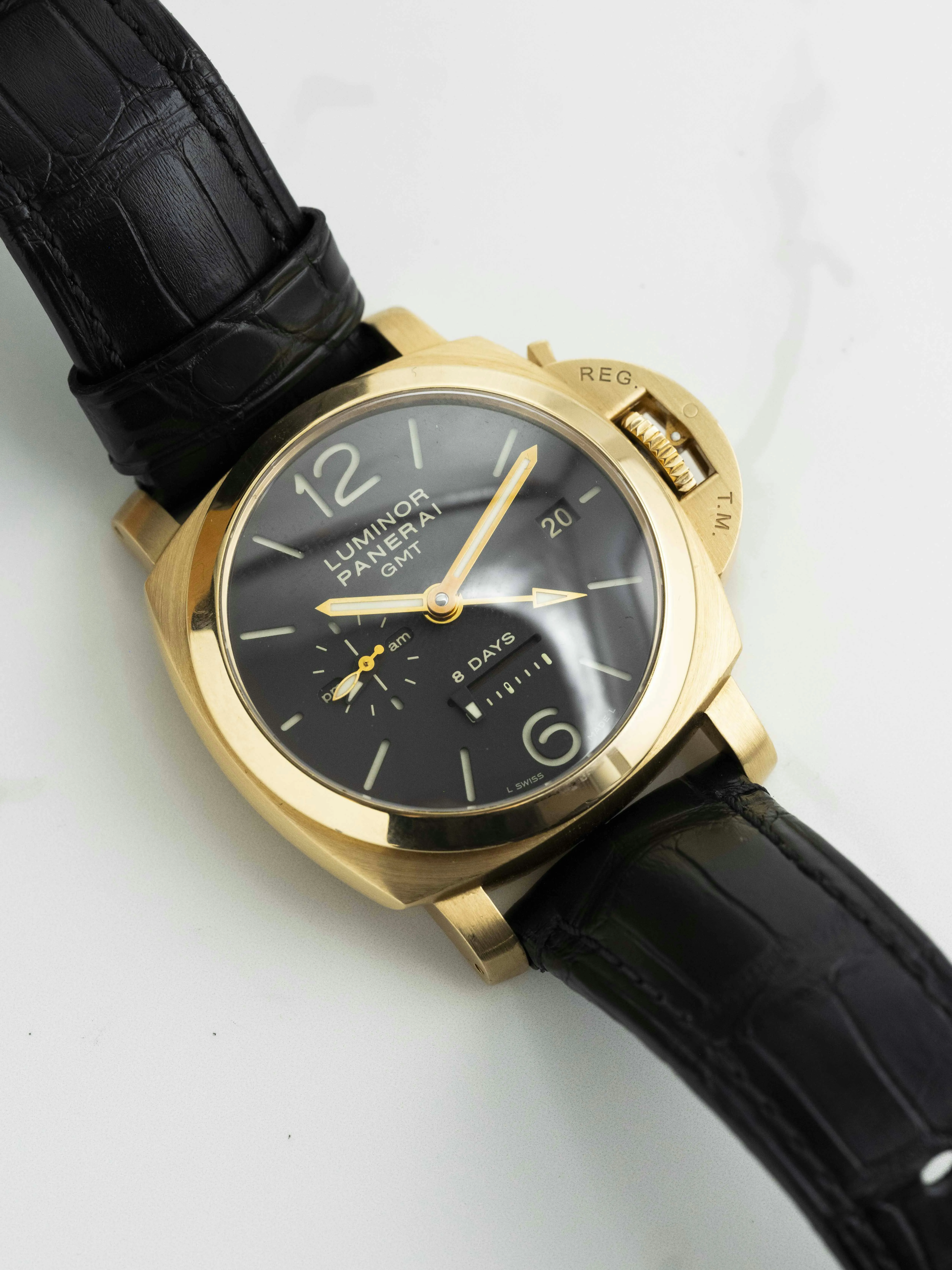 Panerai Luminor 1950 PAM 00289 44mm Rose gold Brown 6