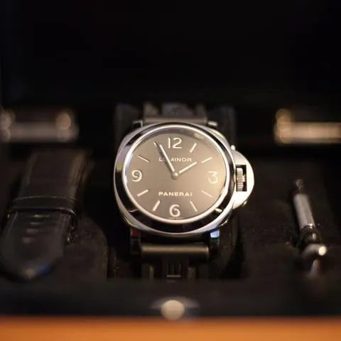 Panerai Luminor Base PAM 00112 44mm Stainless steel Black 1