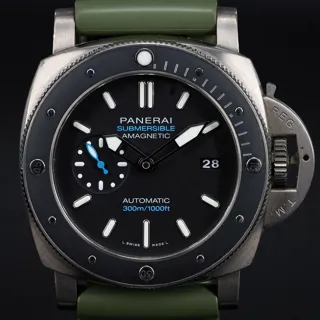 Panerai Luminor Submersible 1950 3 Day PAM 01389 Titanium Black