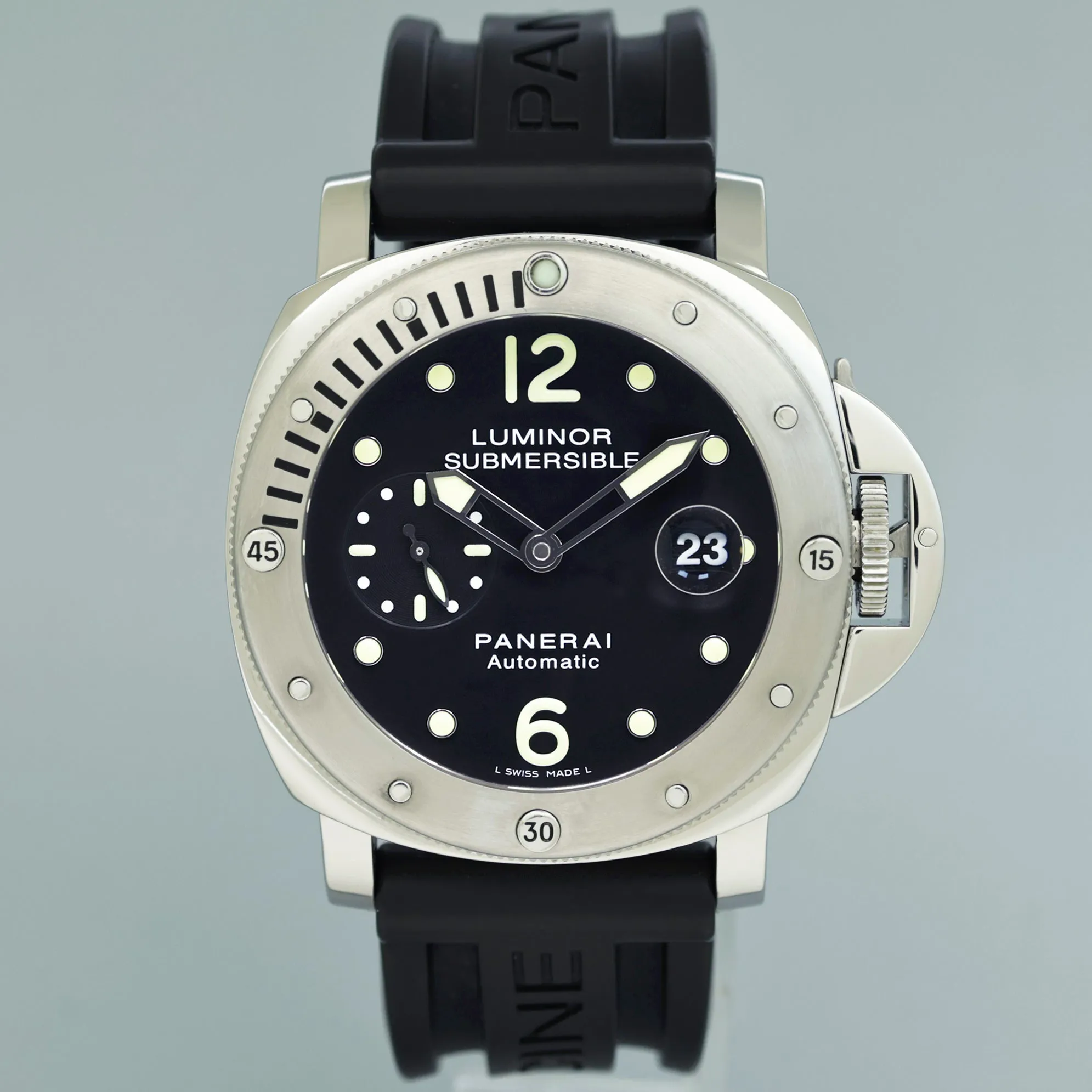 Panerai Submersible PAM 00024 44mm Stainless steel Black 1