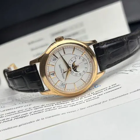 Patek Philippe Annual Calendar 5205R-001 40mm Rose gold White 4