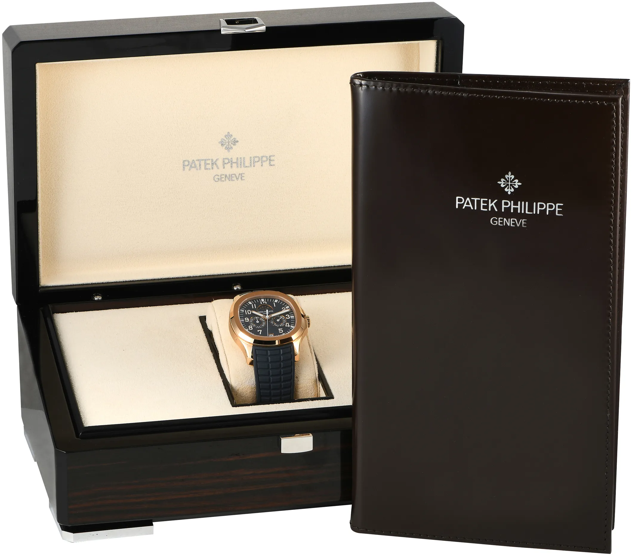 Patek Philippe Aquanaut 5261R-001 40mm Rose gold and 18k rose gold Blue 4