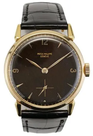 Patek Philippe Calatrava 1578 35mm Yellow gold Black