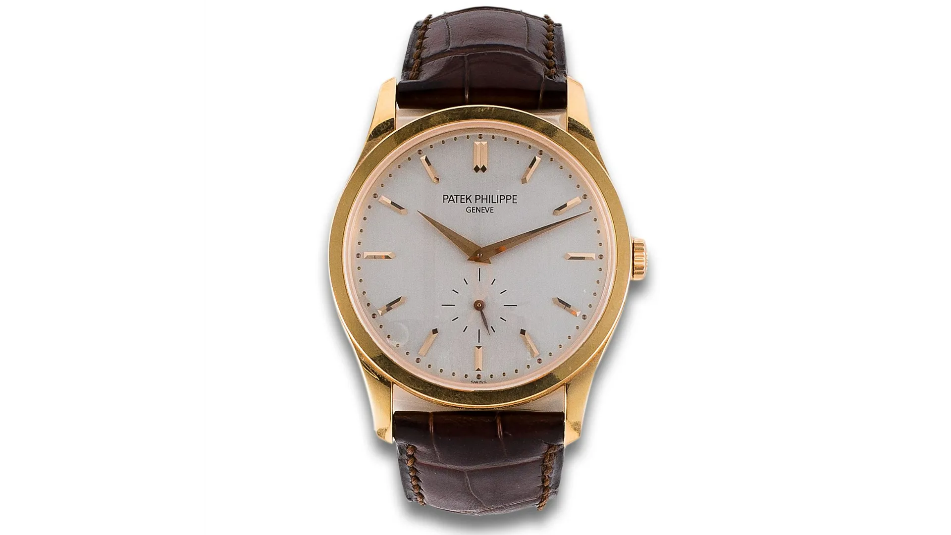 Patek Philippe Calatrava 5196R-001 37mm 18k rose gold White