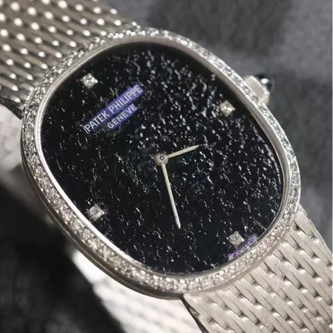 Patek Philippe Ellipse 3849 White gold Meteorite 5