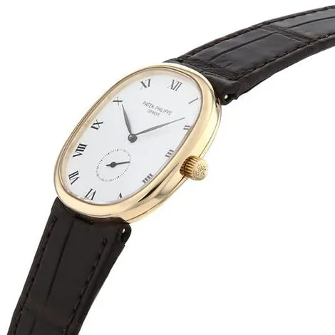 Patek Philippe Golden Ellipse 3978J 33mm Yellow gold White 1