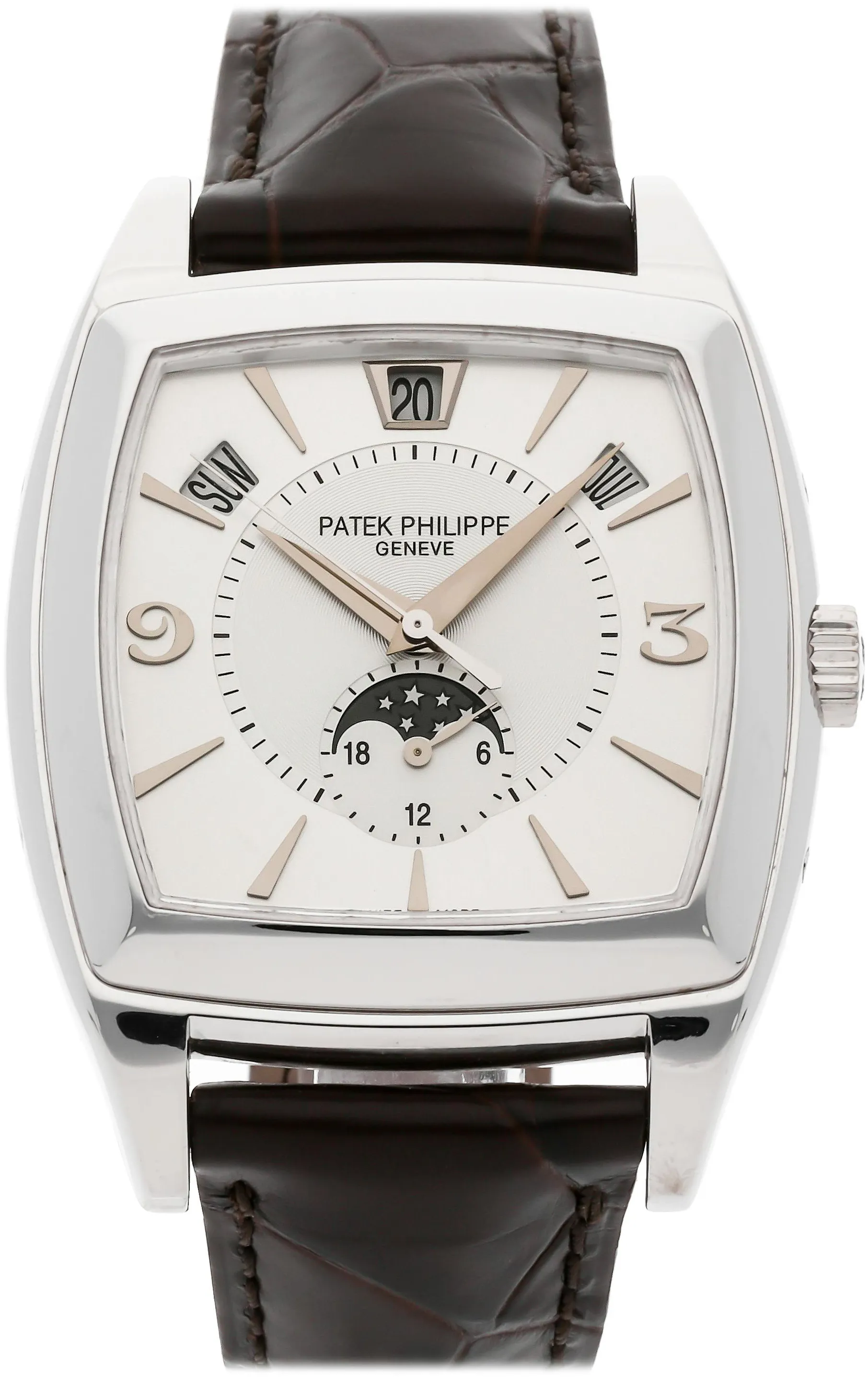 Patek Philippe Gondolo 5135G-001 38mm White gold Silver