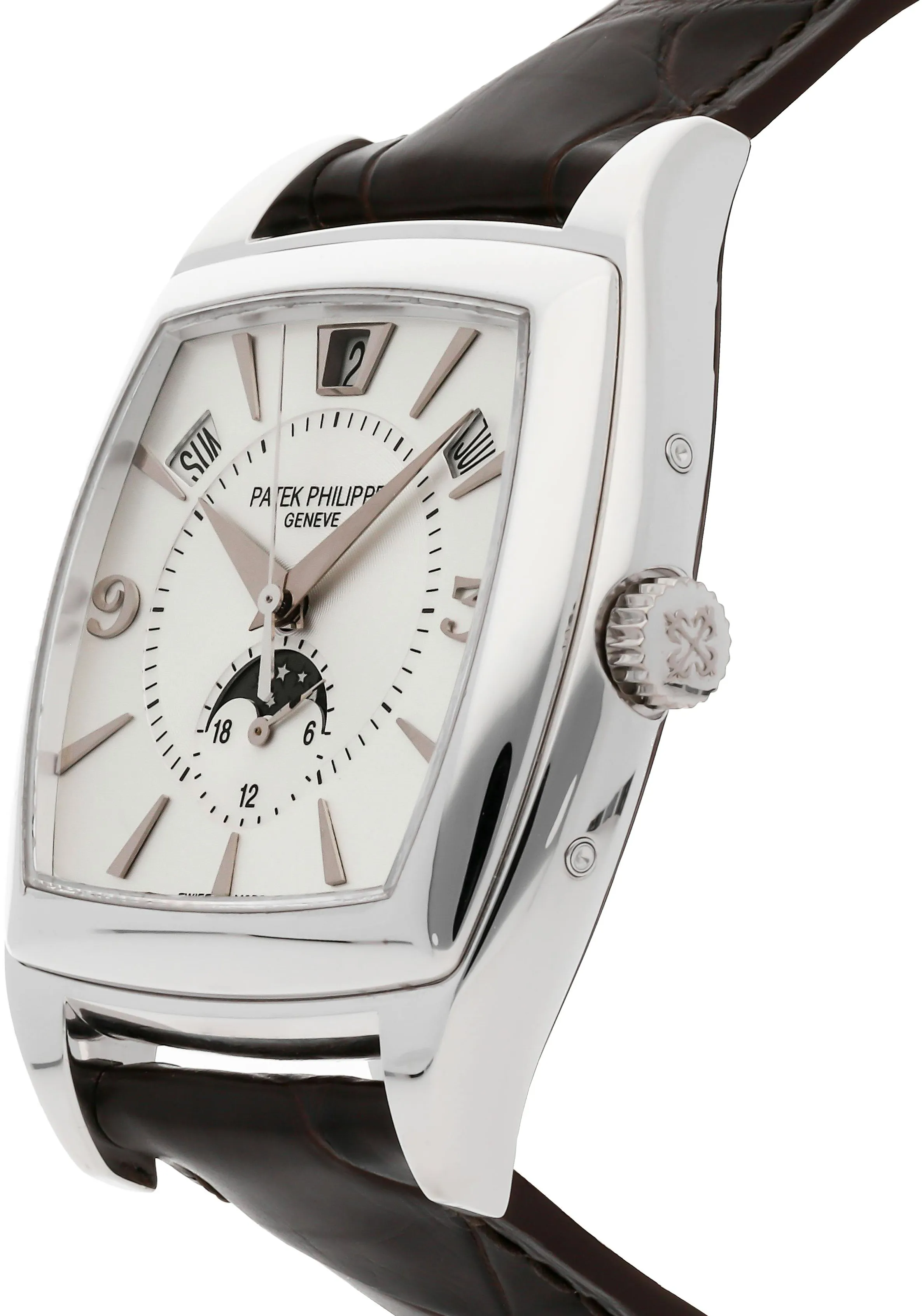 Patek Philippe Gondolo 5135G-001 38mm White gold Silver 1