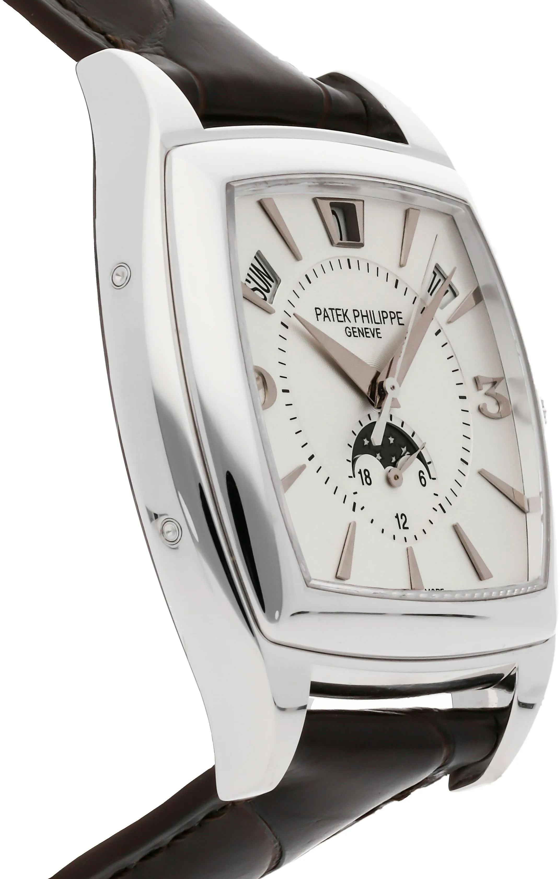 Patek Philippe Gondolo 5135G-001 38mm White gold Silver 2