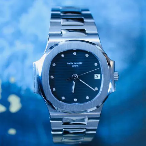 Patek Philippe Nautilus 3800 37mm Stainless steel Blue 4